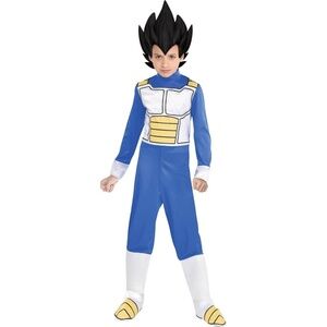 BRAND NEW boy youth dragon ball z vegeta halloween costume size S 4-6